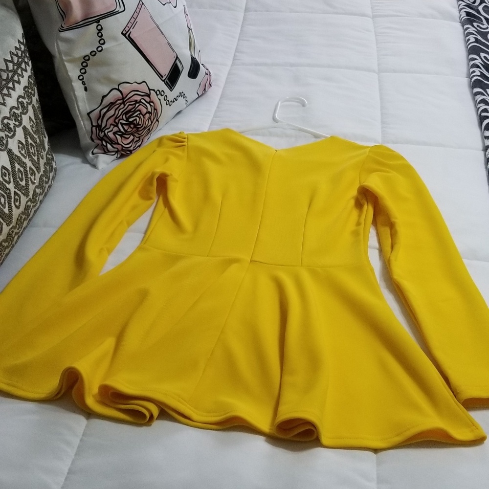 Peplum blouse